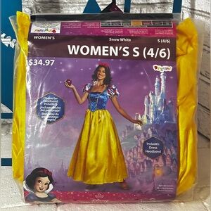 Disguise Snow White Costume - Blue and Yellow